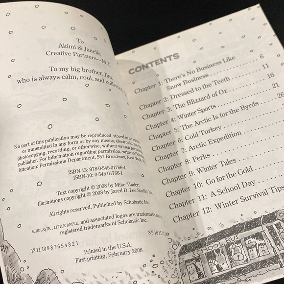 Black Lagoon Adventures #11: The Snow Day from the Black Lagoon - Novel - Picture 3 of 3